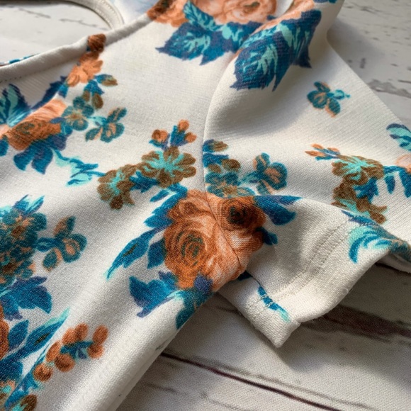 Small, Kirra, vintage floral print peplum top - Picture 8 of 10